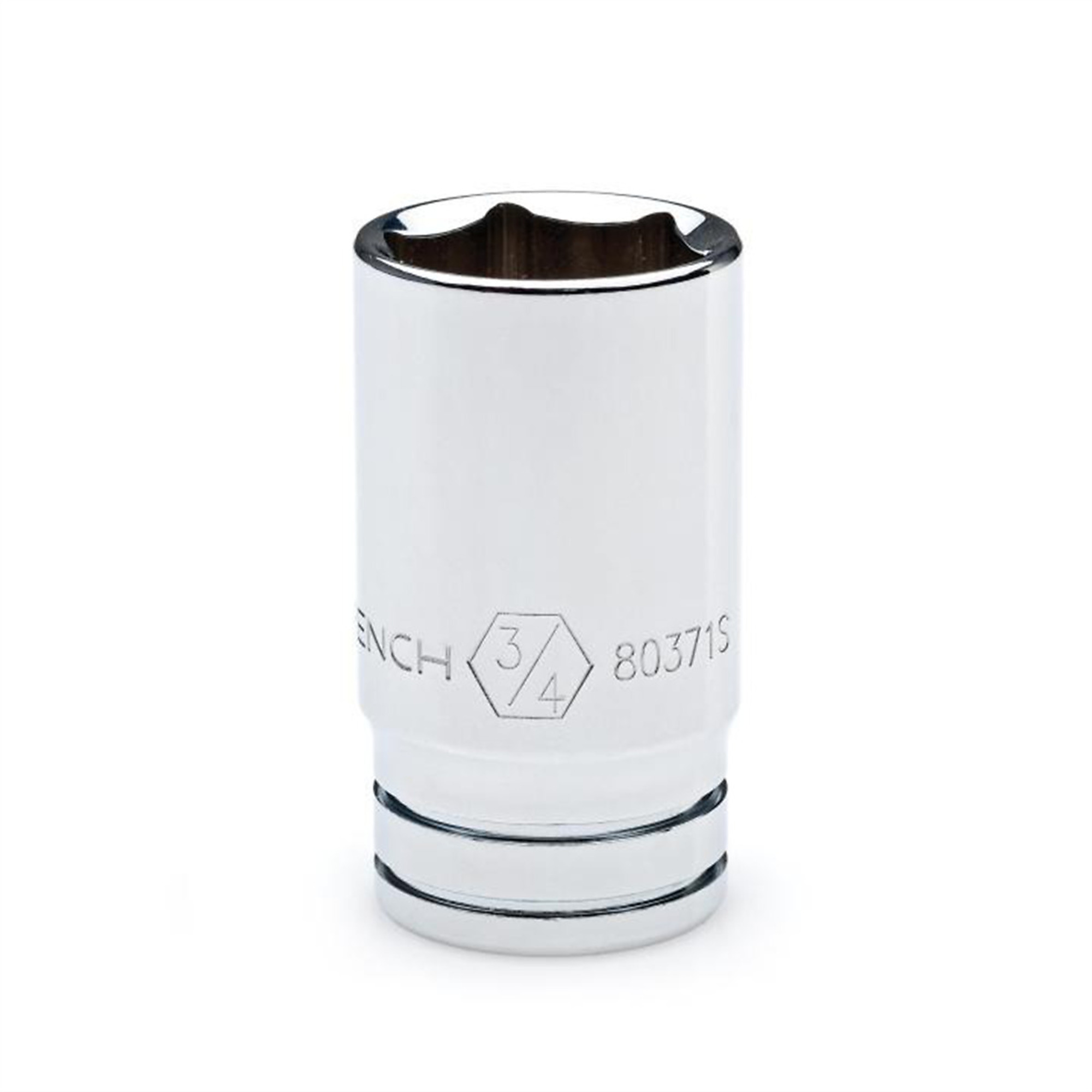 GearWrench Mid-Length Socket — 3/8in. Drive, 6-Point, 12mm, Model# KDT80394S-06